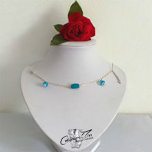 Bracelet agate turquoise